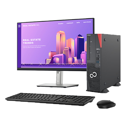 【FUJITSU】ESPRIMO D7015/TX/スーパーマルチ/Core i5/Office2024